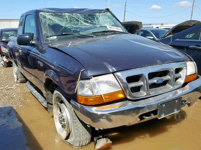 1FTZR15X4YTA80759 - 2000 FORD RANGER SUP BLUE photo 1