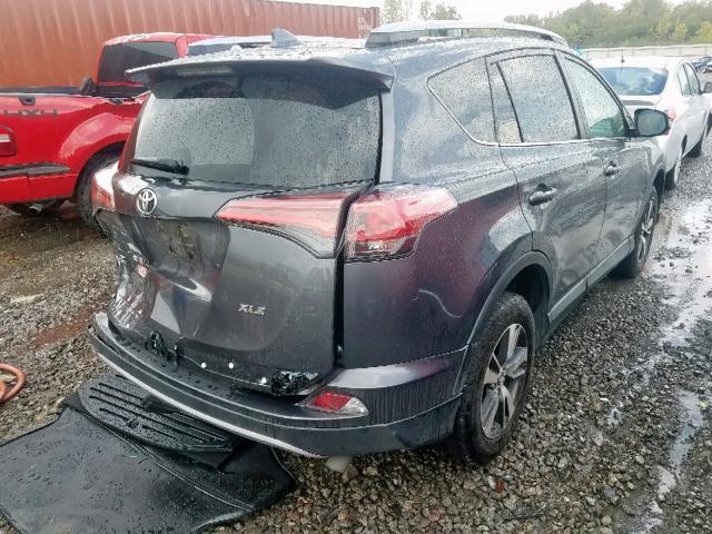 2T3WFREV3JW415893 - 2018 TOYOTA RAV4 ADVEN GRAY photo 4