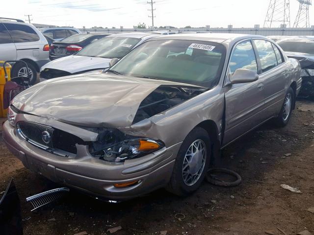 1G4HP54K3Y4117126 - 2000 BUICK LESABRE CU TAN photo 2