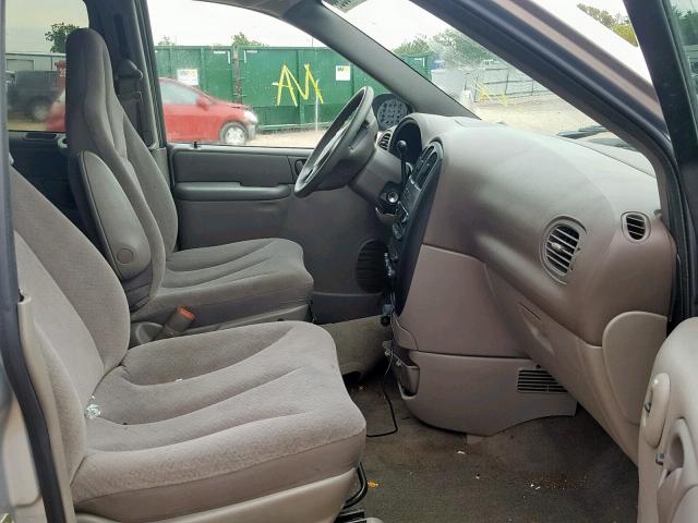 1D4GP25R03B325644 - 2003 DODGE CARAVAN SE GRAY photo 5