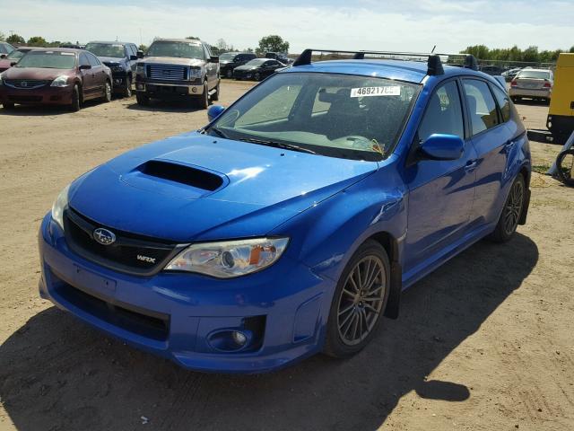 JF1GR7E69DG884842 - 2013 SUBARU IMPREZA WR BLUE photo 2