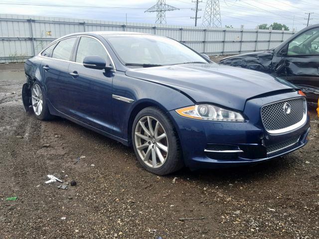 SAJWA1CB5BLV14326 - 2011 JAGUAR XJ BASE BLUE photo 1