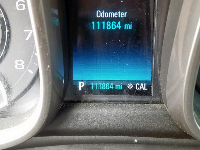 1G11F5SLXFF264882 - 2015 CHEVROLET MALIBU LTZ ბურგუნდია ფოტო 8