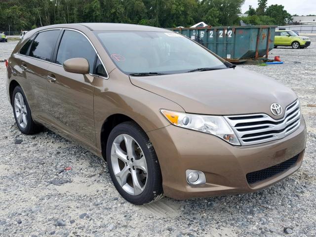 4T3ZK3BB1BU037364 - 2011 TOYOTA VENZA GOLD photo 1