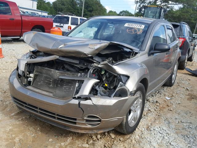 1B3HB48B18D552798 - 2008 DODGE CALIBER SX GOLD photo 2