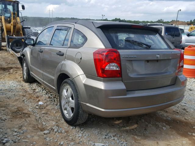 1B3HB48B18D552798 - 2008 DODGE CALIBER SX GOLD photo 3