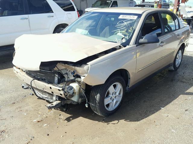 1G1ZT54865F210370 - 2005 CHEVROLET MALIBU LS 棕色 照片 2