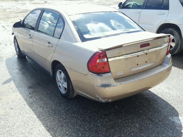 1G1ZT54865F210370 - 2005 CHEVROLET MALIBU LS 棕色 照片 3