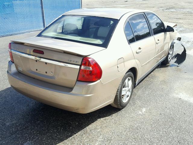 1G1ZT54865F210370 - 2005 CHEVROLET MALIBU LS 棕色 照片 4
