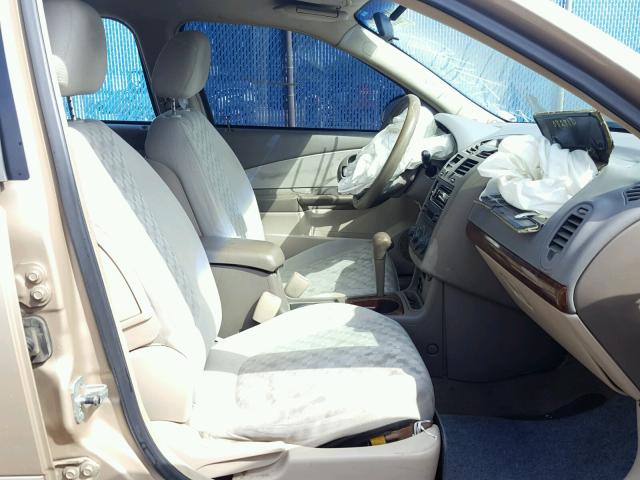 1G1ZT54865F210370 - 2005 CHEVROLET MALIBU LS 棕色 照片 5