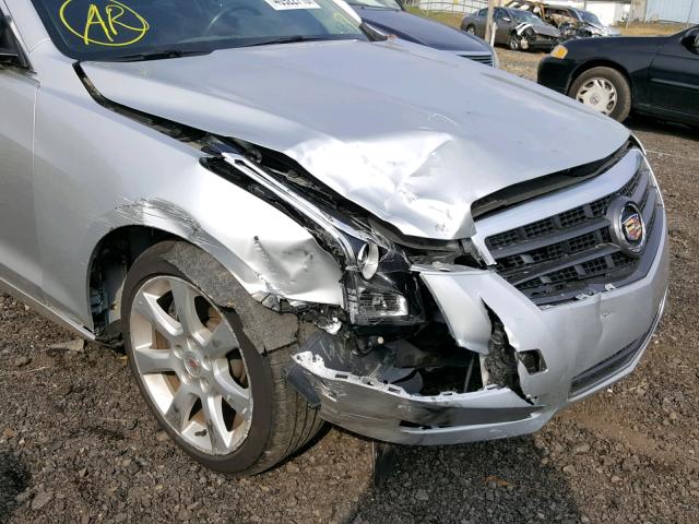 1G6AG5RXXD0145987 - 2013 CADILLAC ATS SILVER photo 9