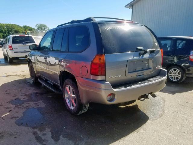 1GKDT13S772256358 - 2007 GMC ENVOY BROWN photo 3