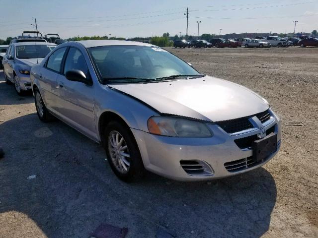 1B3EL46X56N208705 - 2006 DODGE STRATUS SX SILVER photo 1