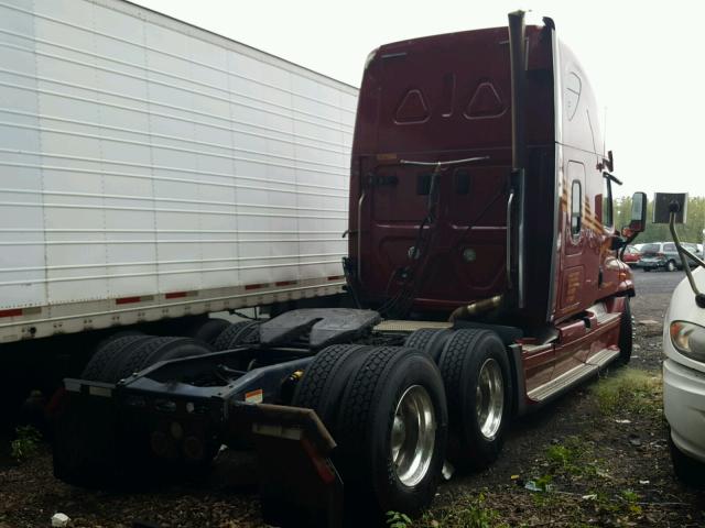 1FUJGLDR9DSBW9806 - 2013 FREIGHTLINER CASCADIA 1 MAROON photo 4