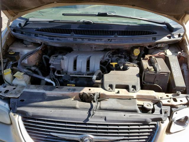 1C4GP54G5XB569584 - 1999 CHRYSLER TOWN & COU GOLD photo 7