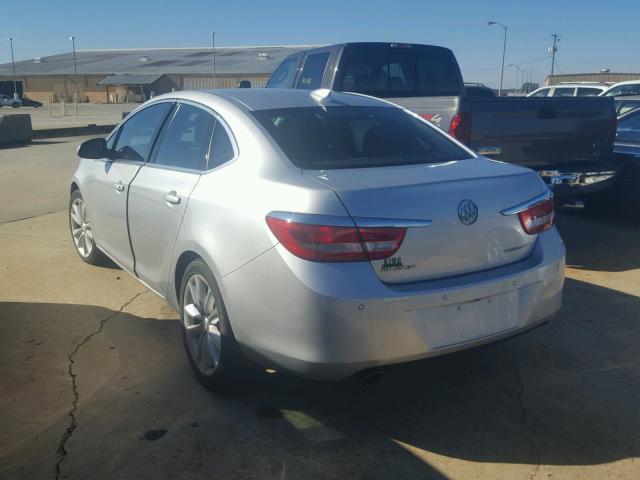 1G4PR5SK9F4102488 - 2015 BUICK VERANO CON SILVER photo 3