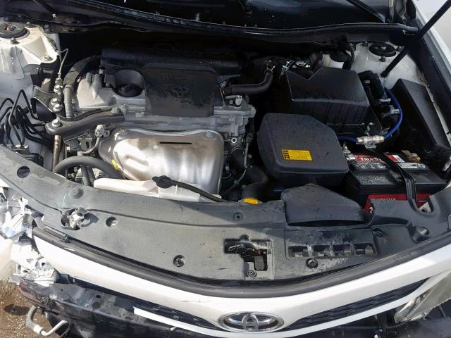 4T1BF1FK9CU632185 - 2012 TOYOTA CAMRY BASE WHITE photo 7