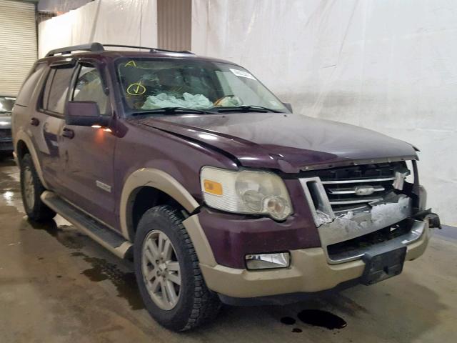 1FMEU74EX6UB43270 - 2006 FORD EXPLORER E BURGUNDY photo 1