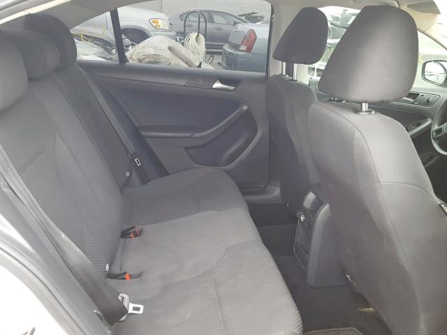 3VW2K7AJ4EM375491 - 2014 VOLKSWAGEN JETTA BASE Սպիտակ լուսանկար 6