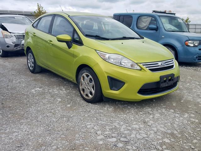 3FADP4BJ8CM106276 - 2012 FORD FIESTA SE GREEN photo 1