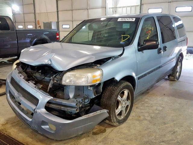 1GNDV23127D135767 - 2007 CHEVROLET UPLANDER L BLUE photo 2