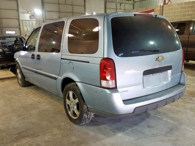 1GNDV23127D135767 - 2007 CHEVROLET UPLANDER L BLUE photo 3