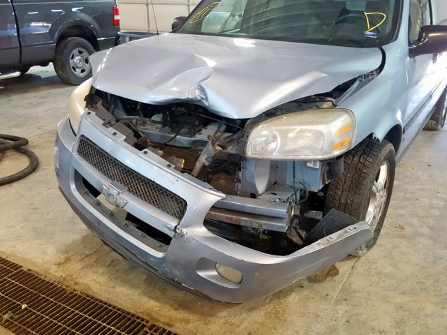 1GNDV23127D135767 - 2007 CHEVROLET UPLANDER L BLUE photo 9