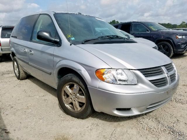 1D4GP45R86B703614 - 2006 DODGE CARAVAN SX SILVER photo 1