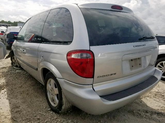 1D4GP45R86B703614 - 2006 DODGE CARAVAN SX SILVER photo 3