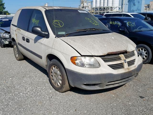 1D4GP21R75B359654 - 2005 DODGE CARAVAN C/ WHITE photo 1