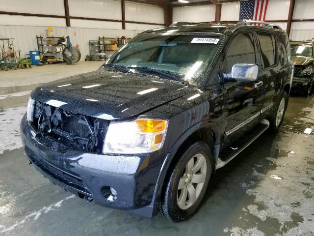 5N1BA0NDXBN614606 - 2011 NISSAN ARMADA SV BLACK photo 2