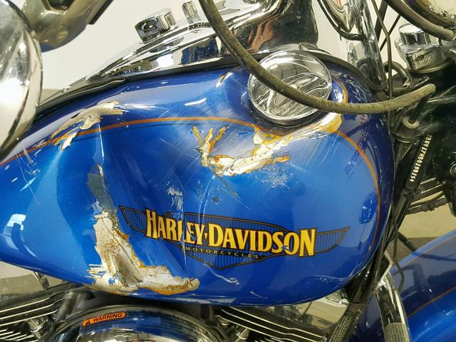 1HD1BWV17HB015015 - 2017 HARLEY-DAVIDSON FLSTC HERI BLUE photo 15