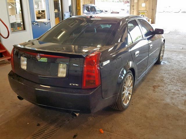 1G6DP577770172519 - 2007 CADILLAC CTS HI FEA BLACK photo 4