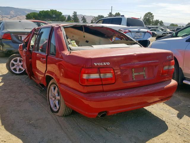 YV1LS5570W1513529 - 1998 VOLVO S70 RED photo 3