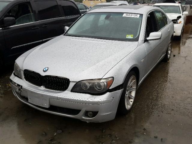 WBAHL83596DT06340 - 2006 BMW 750 I SILVER photo 2