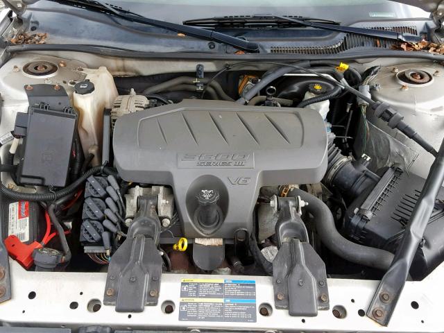 2G2WP552061194477 - 2006 PONTIAC GRAND PRIX SILVER photo 7