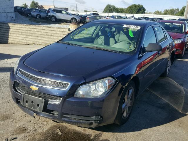 1G1ZB5EB4AF265309 - 2010 CHEVROLET MALIBU LS 蓝色 照片 2