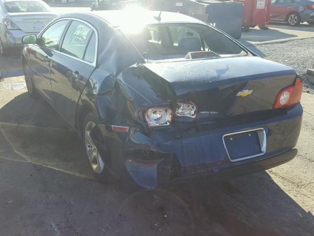 1G1ZB5EB4AF265309 - 2010 CHEVROLET MALIBU LS 蓝色 照片 3