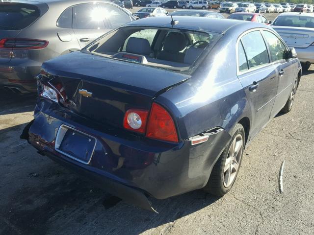 1G1ZB5EB4AF265309 - 2010 CHEVROLET MALIBU LS 蓝色 照片 4