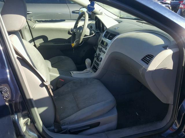 1G1ZB5EB4AF265309 - 2010 CHEVROLET MALIBU LS 蓝色 照片 5