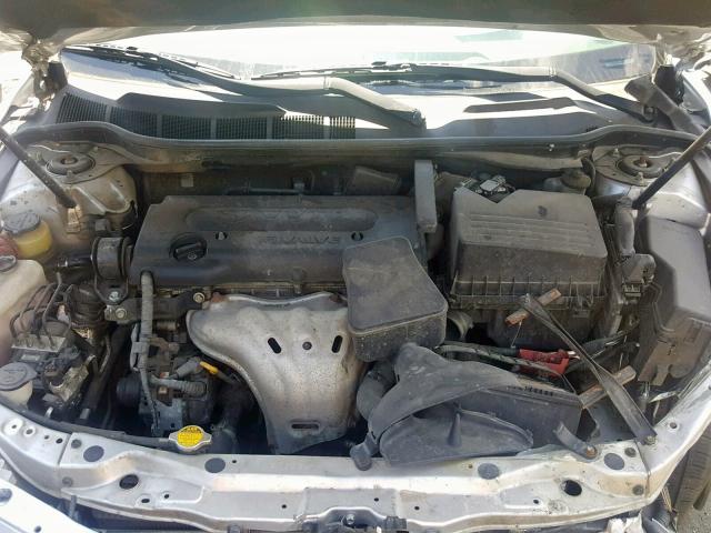 4T1BE46K79U310643 - 2009 TOYOTA CAMRY BASE SILVER photo 7