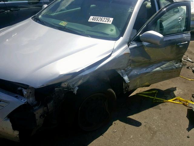 4T1BE46K79U310643 - 2009 TOYOTA CAMRY BASE SILVER photo 9