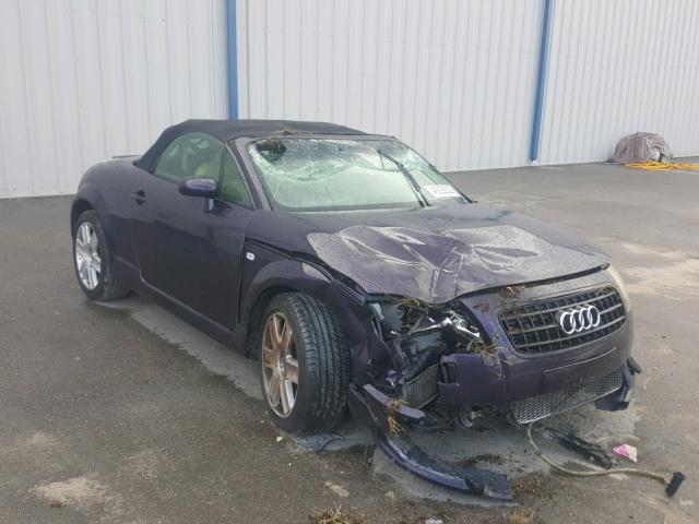 TRUTC28N151015999 - 2005 AUDI TT PURPLE photo 1