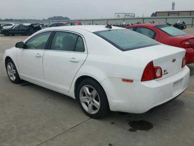1G1ZA5EU6CF348005 - 2012 CHEVROLET MALIBU LS 白色 照片 3