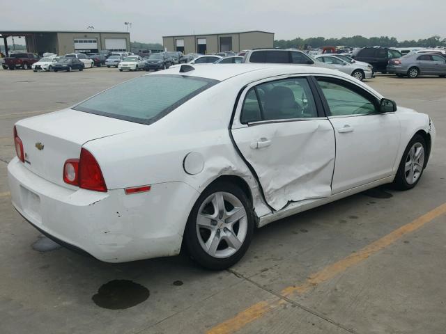 1G1ZA5EU6CF348005 - 2012 CHEVROLET MALIBU LS 白色 照片 4