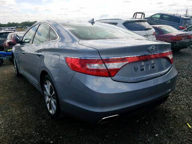 KMHFG4JG9GA507410 - 2016 HYUNDAI AZERA GRAY photo 3