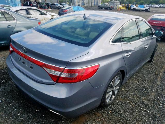 KMHFG4JG9GA507410 - 2016 HYUNDAI AZERA GRAY photo 4