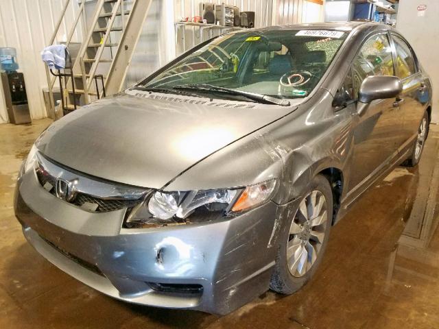 19XFA1F94AE045373 - 2010 HONDA CIVIC EXL 灰色 照片 2