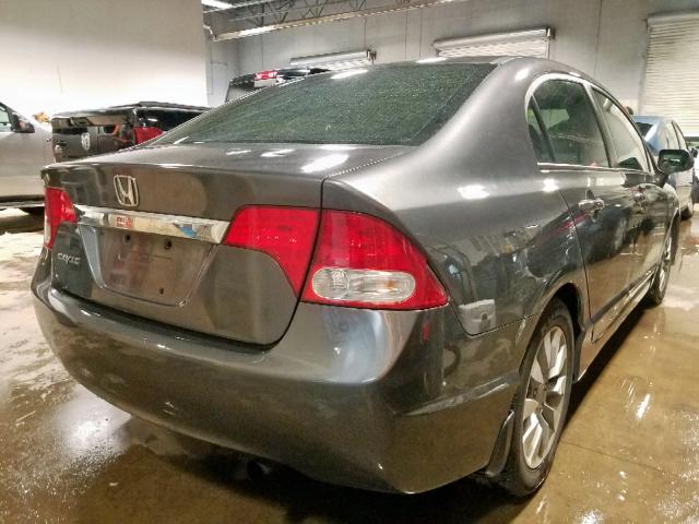 19XFA1F94AE045373 - 2010 HONDA CIVIC EXL 灰色 照片 4