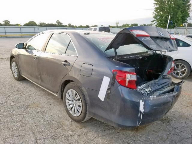 4T1BD1FK4CU032857 - 2012 TOYOTA CAMRY HYBR GRAY photo 3